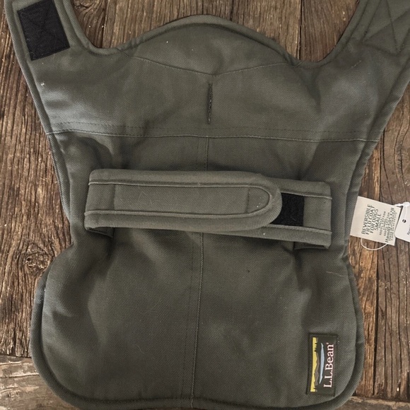 L.L.Bean Dog Plaid Multi Reversible Field Coat for Dogs Small NWT - Picture 6 of 6